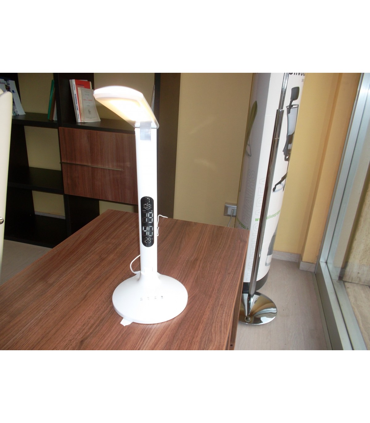 LAMPADA DA TAVOLO Led luce calda/bianca USB Ricarica Cellulare