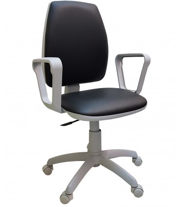 Poltrona girevole su ruote Nuvola