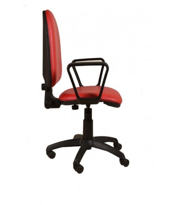 Poltrona girevole su ruote Thema