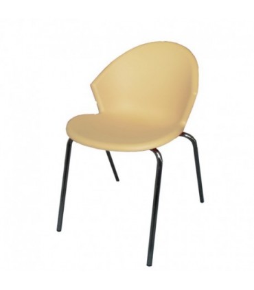 Sedia in plastica 4 gambe Smile