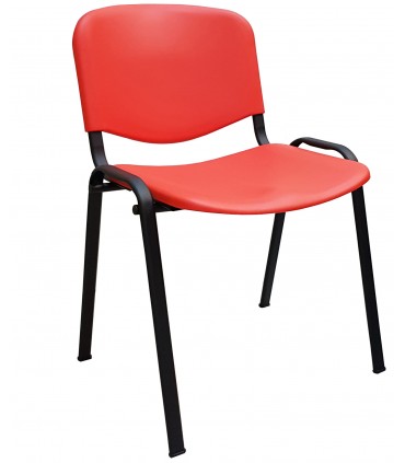 Sedia 4 gambe in polipropilene Conferenza