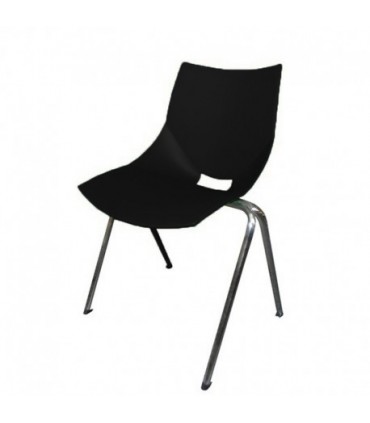 Sedia in plastica 4 gambe Shell