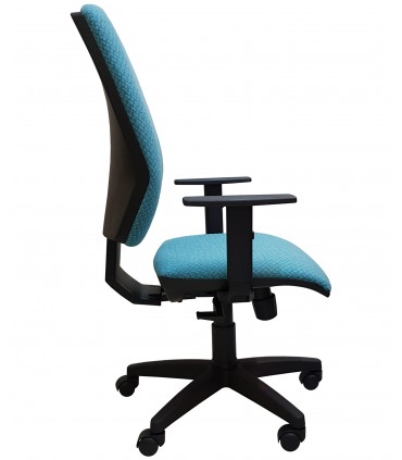 Poltrona operativa con braccioli Stratos