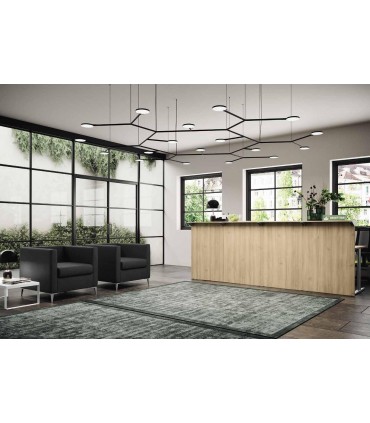 Reception lineare Teko gamba a T by Colombini