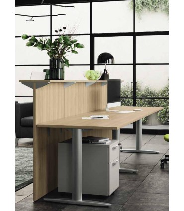 Reception lineare Teko gamba a T by Colombini