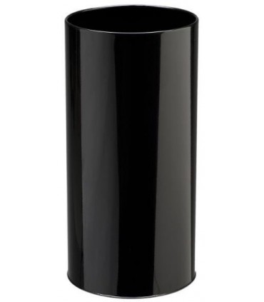 Portaombrelli in acciaio nero