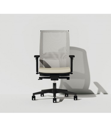 Poltrona operativa in rete Hellò by Las