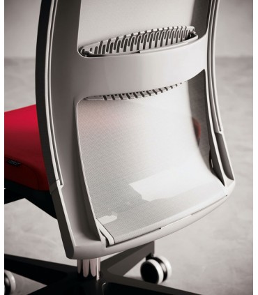 Poltrona operativa in rete Hellò by Las