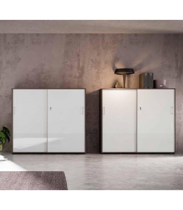 Armadio ante scorrevoli in legno by Colombini