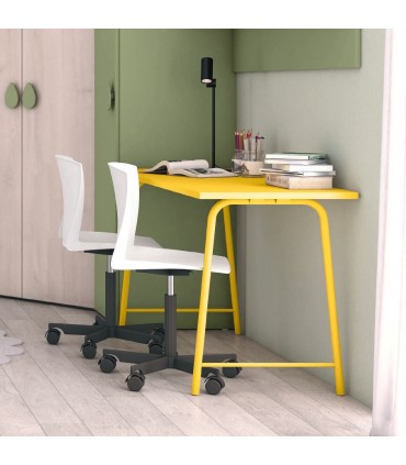 Scrivania con gamba a cavalletto serie Volo