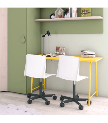 Scrivania con gamba a cavalletto serie Volo