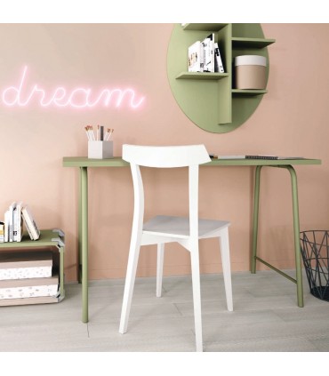 Scrivania con gamba a cavalletto serie Volo