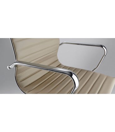 Poltrona direzionale con schienale alto Karma