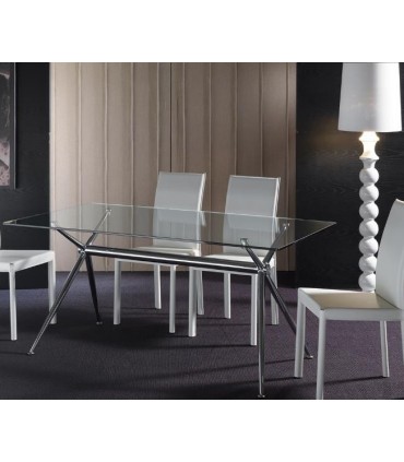Scrivania in cristallo temperato Atene