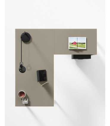 Scrivania direzionale con allungo 5th element