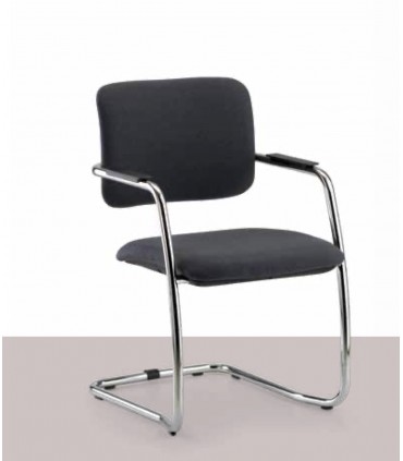 Poltrona interlocutoria a slitta Sfera by Selin