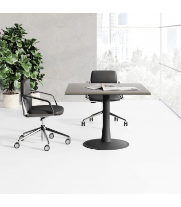 Tavolo riunioni quadrato EOS by Las