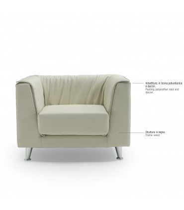 Divano da attesa Compact by Compir