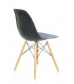 Sedia a 4 gambe in legno massello