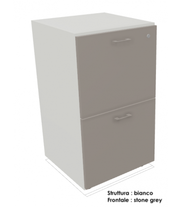 Mobile basso 2 cassetti classificatori by LAS