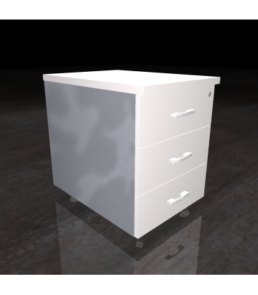 Cassettiera 3 cassetti su ruote by Compir