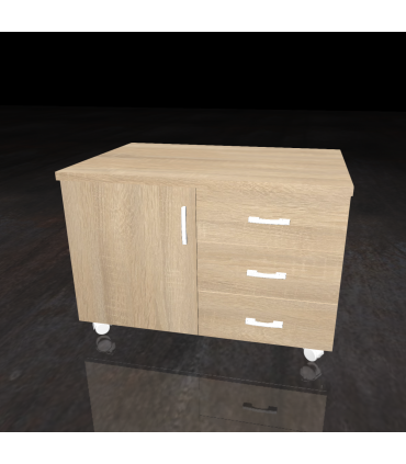 Mobile di servizio su ruote by Compir