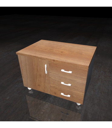 Mobile di servizio su ruote by Compir