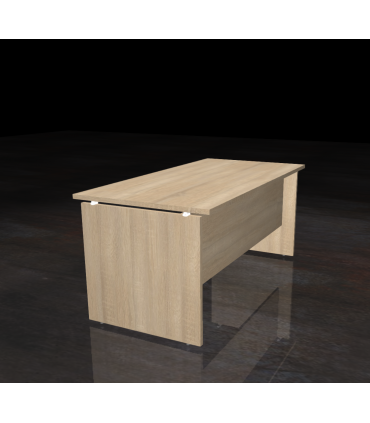 Scrivania con gamba pannellata by Compir