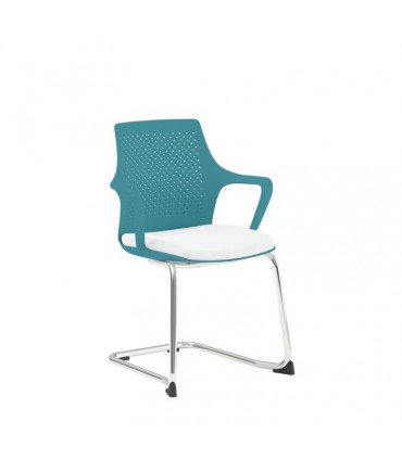 Poltrona con base a slitta Fedy by Sèlin