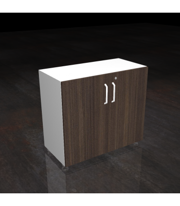 Mobile basso L. 90 con ante in legno e serratura by Compir