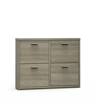 Scarpiera bassa con 4 ante a ribalta DDX-994 by Max Meroni