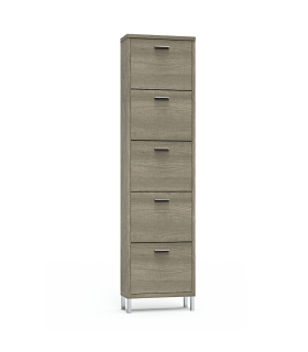 Scarpiera con 5 ante a ribalta DTR-505 by Max Meroni