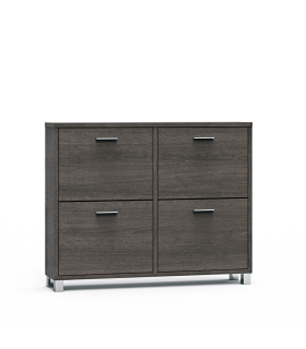 Scarpiera bassa con 4 ante a ribalta DTR-994 by Max Meroni