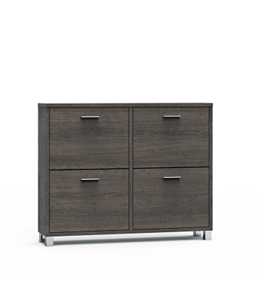 Scarpiera bassa con 4 ante a ribalta DTR-994 by Max Meroni