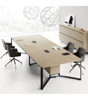 Tavolo riunioni rettangolare I MEET by Las