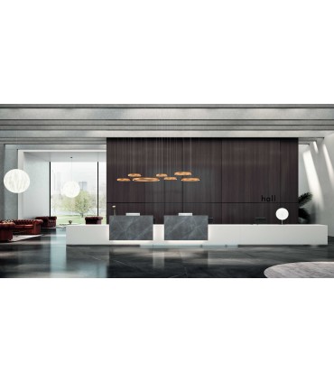 Reception lineare Lux by Bralco