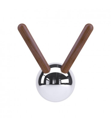 Coppia di appendiabiti bunny by Rexite