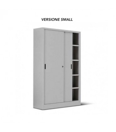 Armadio metallico small ad ante scorrevoli
