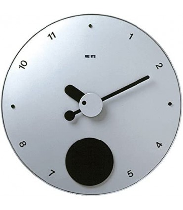 Orologio da parete contrattempo in alluminio by Rexite