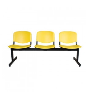 Panca da attesa in polipropilene 3/4/5 posti