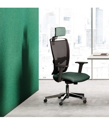 Poltrona ergonomica operativa in rete Ciak