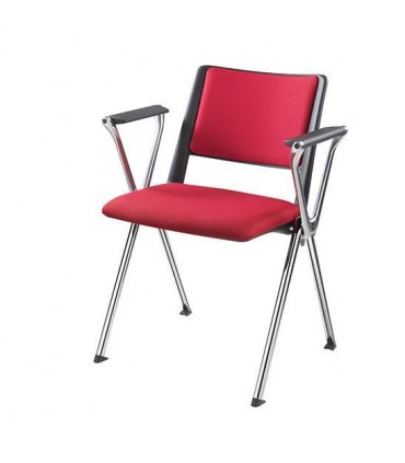 Sedia fissa imbottita Free by Compir