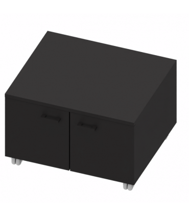 Mobile Porta-stampante con ante by Las