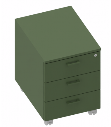 Cassettiera su ruote 3 cassetti by Las