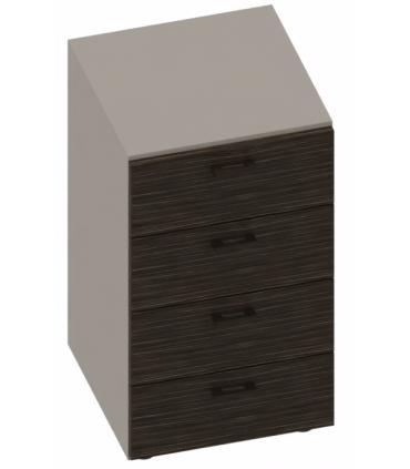 Mobile basso 4 cassetti by LAS