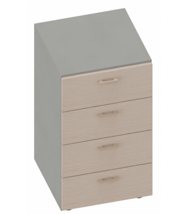 Mobile basso 4 cassetti by LAS