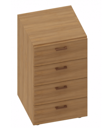 Mobile basso 4 cassetti by LAS