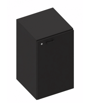 Mobile basso con 1 anta in legno by LAS