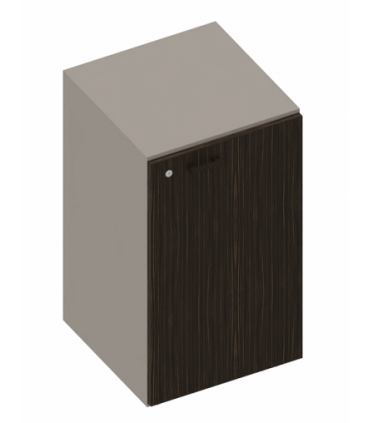 Mobile basso con 1 anta in legno by LAS