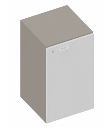 Mobile basso con 1 anta in legno by LAS